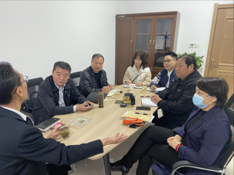 筑牢安全防線，沖刺年度目標(biāo)--集團(tuán)公司領(lǐng)導(dǎo)到泰弘公司、榮弘公司 檢查指導(dǎo)工作